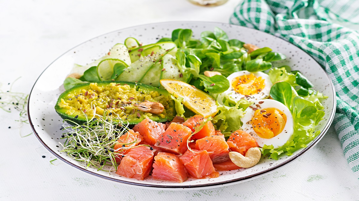 egg avacado salad