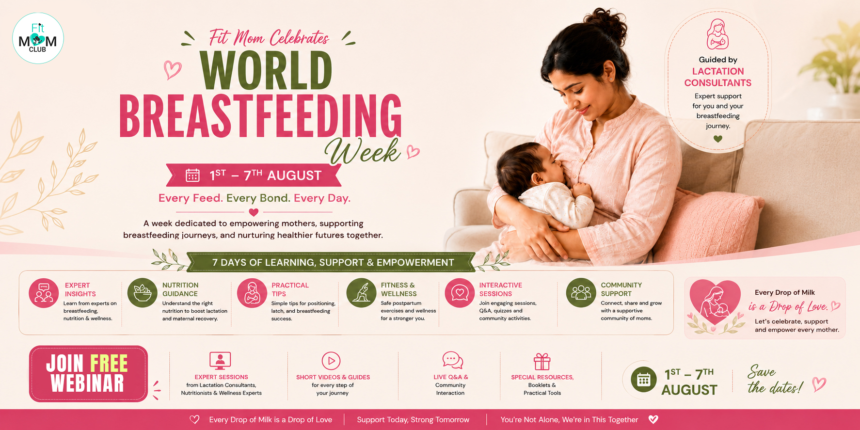 World Breastfeeding Week 2026: Every Feed, Every Bond, Every Day